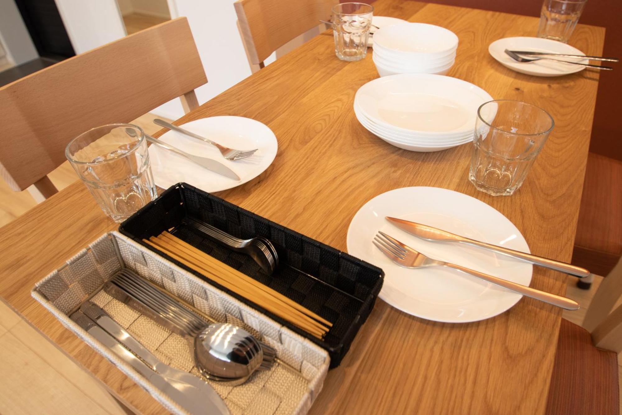 Apartment Hotel Tenjin Tumugu Fukuoka  Dış mekan fotoğraf